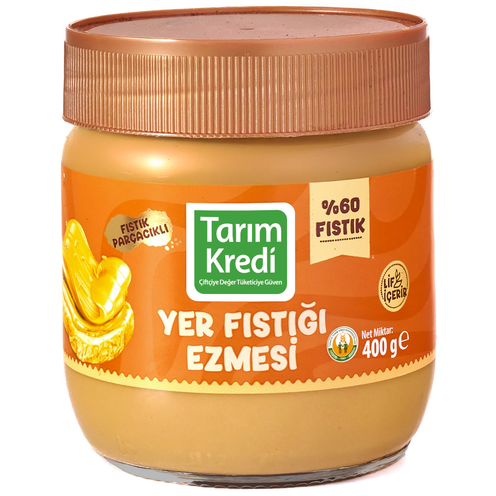 Tk Parçacikli Yer Fistiği Ezmesi