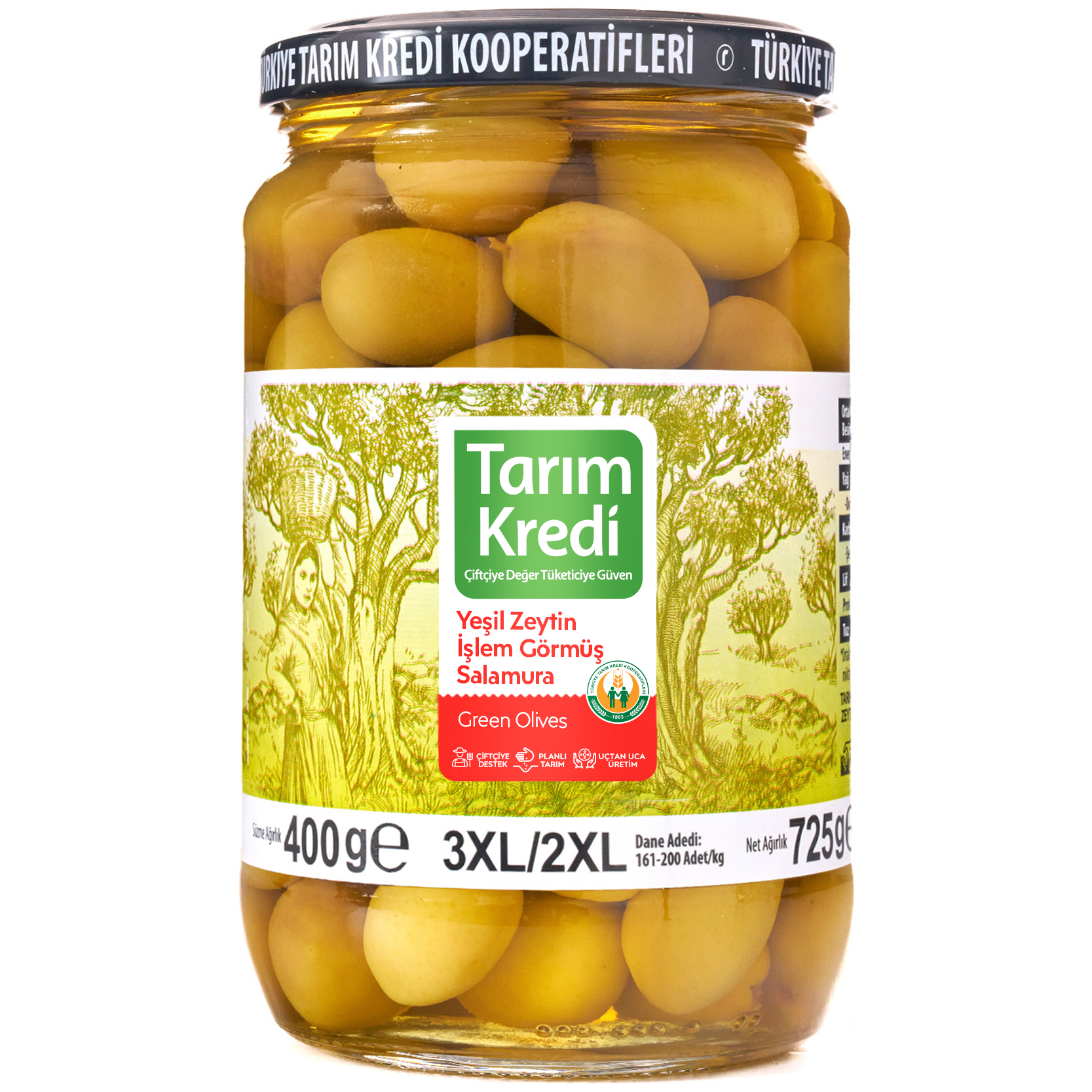 Tk Yeşil Zeytin Domat Kirma 3xl-2xl