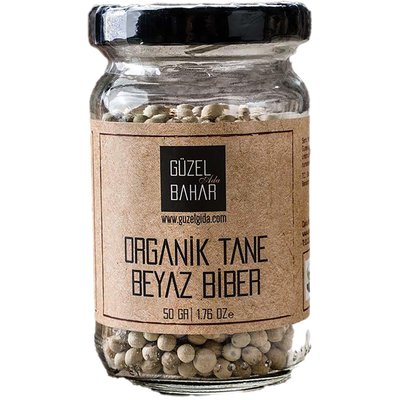 Güzel Ada Gıda Organik Beyaz Biber 50 g