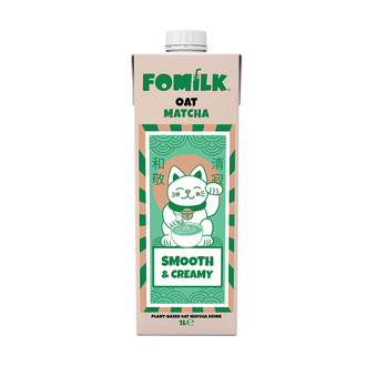 Fomilk Bitkisel Bazlı Yulaflı Matchalı İçecek 1 L