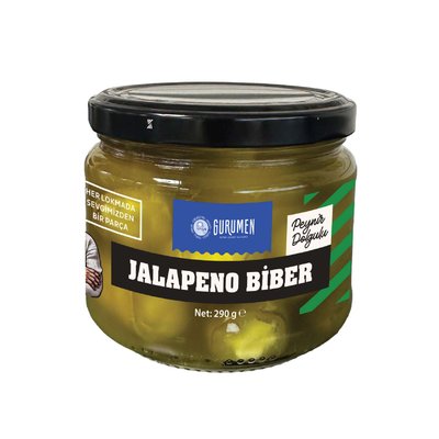 Gurumen Peynir Dolgulu Jalapeno Biber 290 G