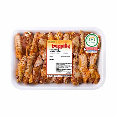 Beypiliç Tabaklı Soslu Piliç Izgara Kanat kg