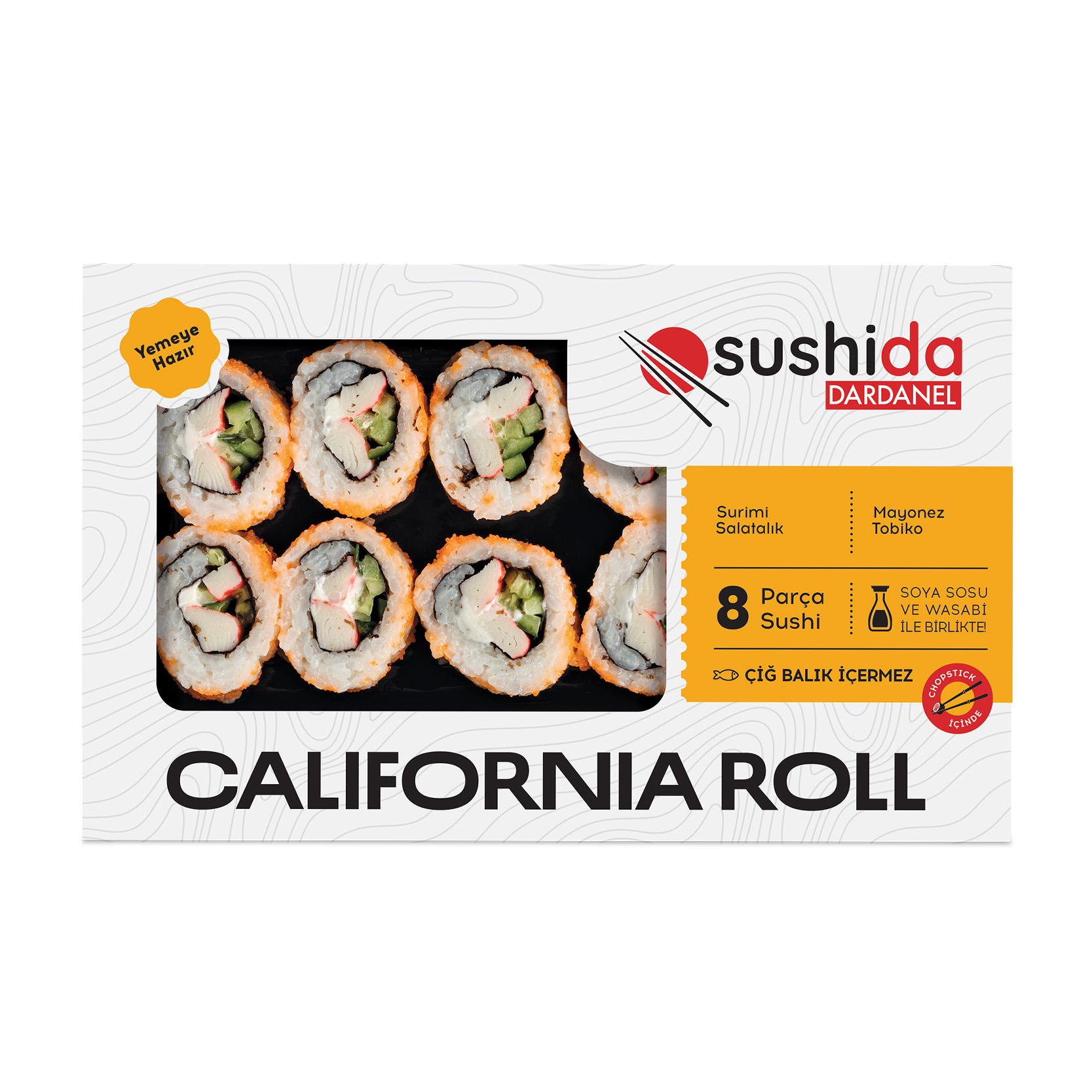 Dardanel Sushida California Roll