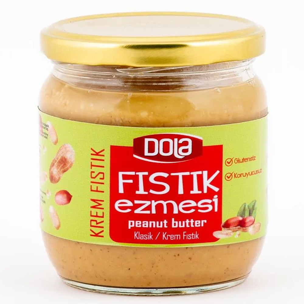 Dola Glutensiz Fistik Ezmesi Klasik