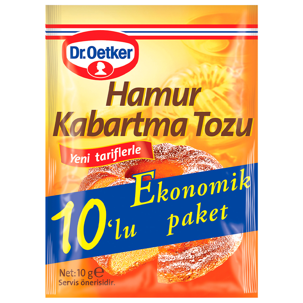 Dr. Oetker Hamur Kabartma Tozu 10'lu