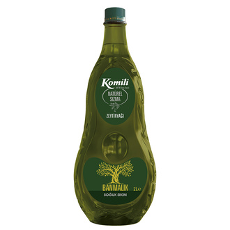 Komili Banmalık Soğuk Sıkım Natural Sızma Zeytinyağı 2 L
