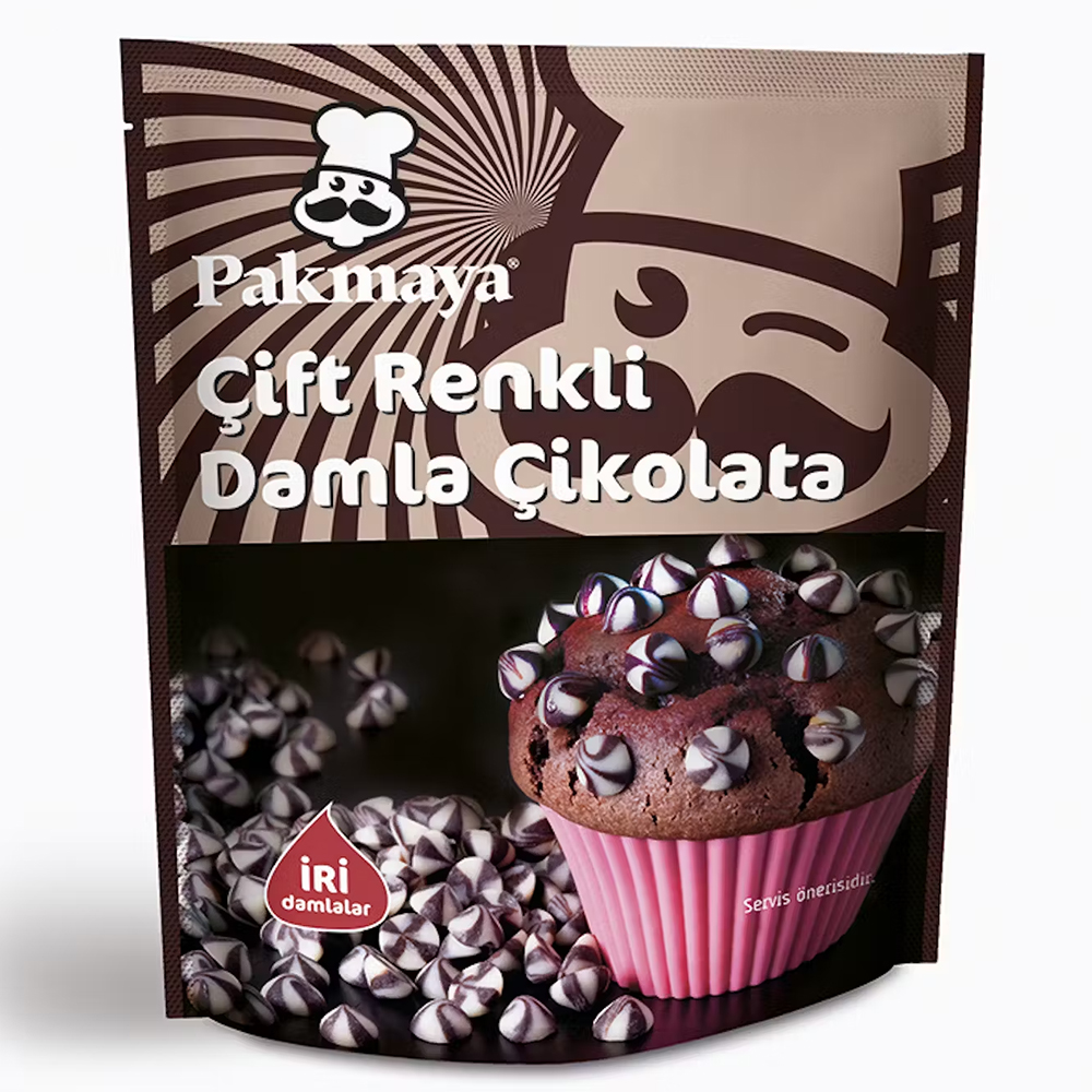 Pakmaya Çift Renkli Damla