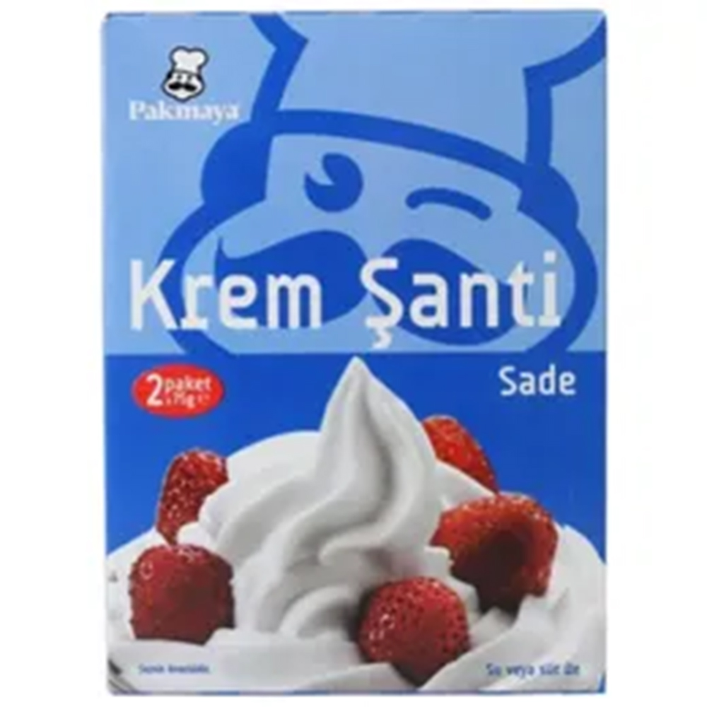 Pakmaya Sade Krem Şanti 2x