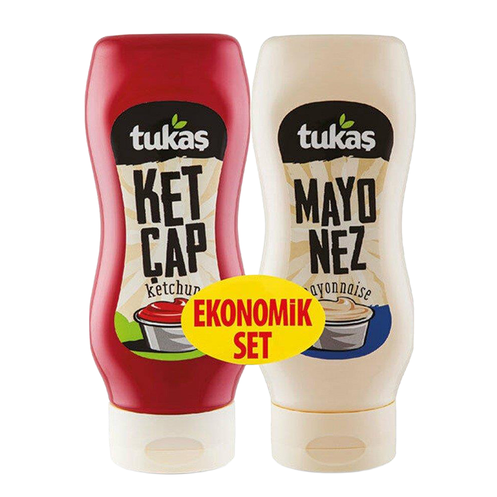 Tukaş Ketçap+mayonez Eko Paket