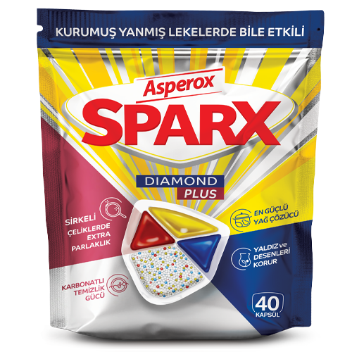 Asperox Sparx Diamond Plus Kapsül 40'li