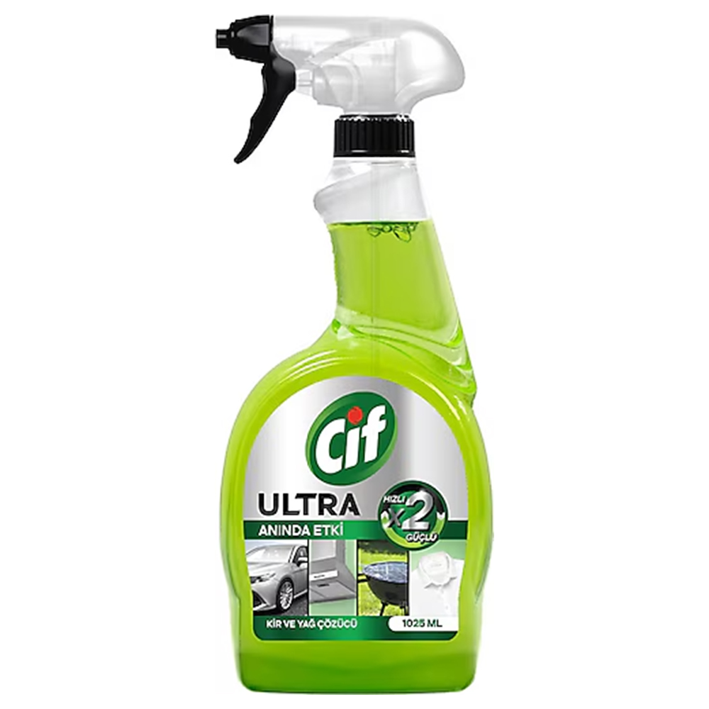 Cif Ultra Sprey Kir ve Yağ Çözücü