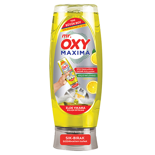 Mr. Oxy Maxima Bulaşik Det. Sari Limon