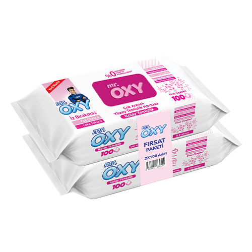 Mr.oxy Yüzey Tem. Havlusu 2li Pk Kiraz Çiçeği
