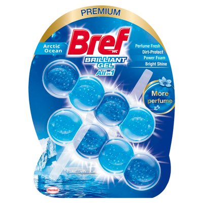 Bref Brilliant Jel Okyanus Duopack Tuvalet Bloğu 2li