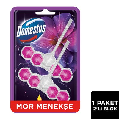 Domestos Aroma Lux Tuvalet Bloğu Mor Menekşe 100g