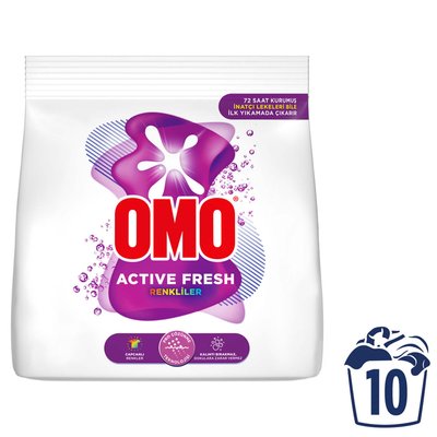 Omo Active Fresh Beyazlar Toz Deterjanı 1,5 kg