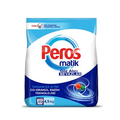 Peros Göz Alıcı Beyazlar Çamaşır Deterjanı 4,5 kg