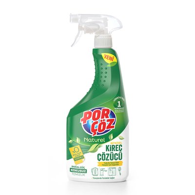 Porçöz Bitkisel Kireç Çözücü Sprey 750 Ml