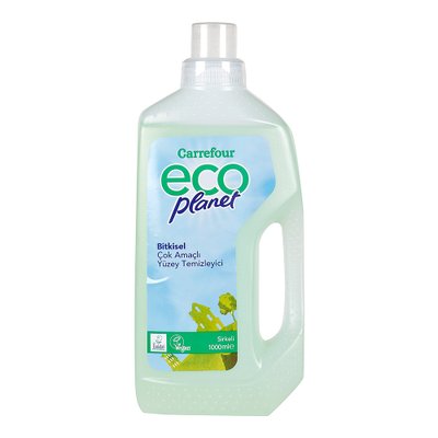 Carrefour Eco Planet Bitkisel Sirkeli Çok Amaçlı Yüzey Temizleyici 1000 ml